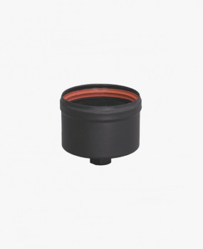 Té 90º con Tapón Pellet 100 mm Simple Pared | La Boutique del Fuego