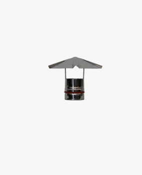 Terminales Sombreretes Pellet 100 mm Simple Pared | La Boutique del Fuego