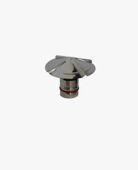 Terminales Sombreretes Pellet 100 mm Simple Pared | La Boutique del Fuego